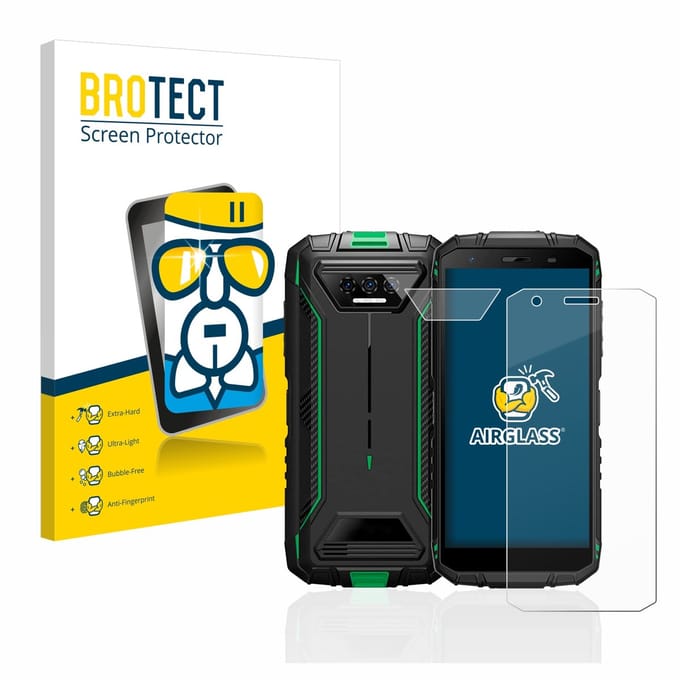 Screenprotector voor Doogee S41 Pro (Voor+Camera) Beschermglas transparant