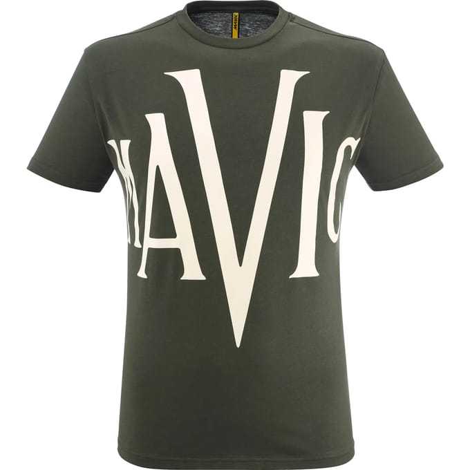 Mavic Heritage V T-shirt Met Korte Mouwen Geel S