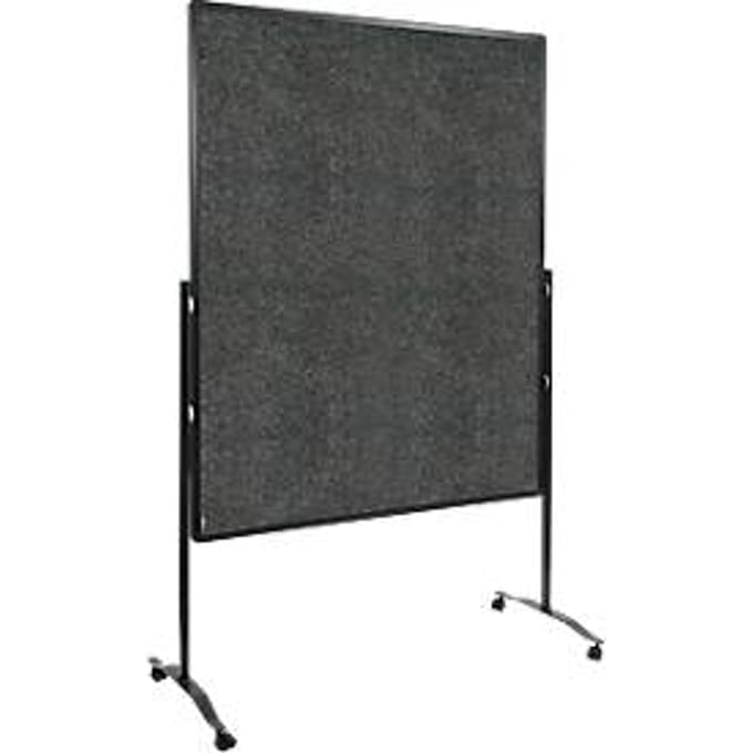 Presentatiewand Legamaster PREMIUM PLUS mobiel, textiel, antraciet
