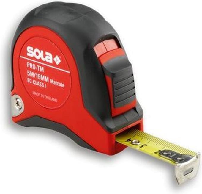 Sola PRO-TM Rolmaat - 19mm x 5m