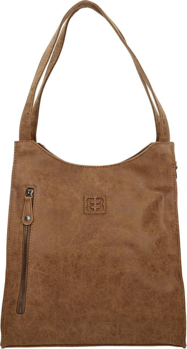 Enrico Benetti Tas - Schoudertas / Handtas / Dames tas - Chelles – Bruin / Camel / Cognac