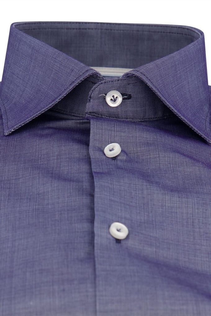 John Miller business overhemd blauw