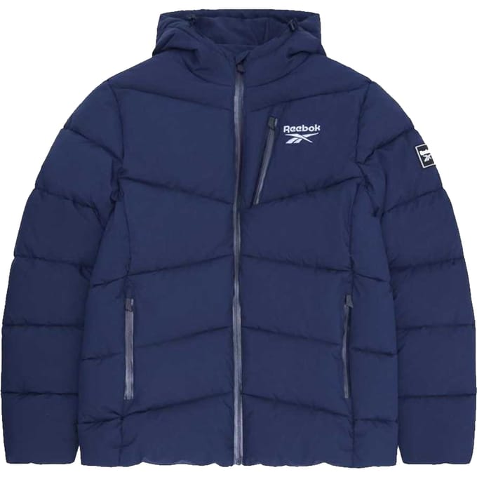 Reebok Heren Stretch Gewatteerd Jasje (Vector Marine)