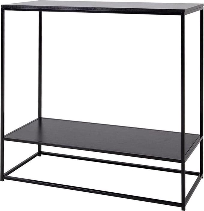 Artichok Karen metalen sidetable zwart - 80 x 36 cm