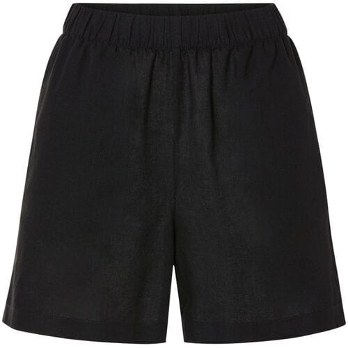 esmara Linnen dames short (Zwart, 34)