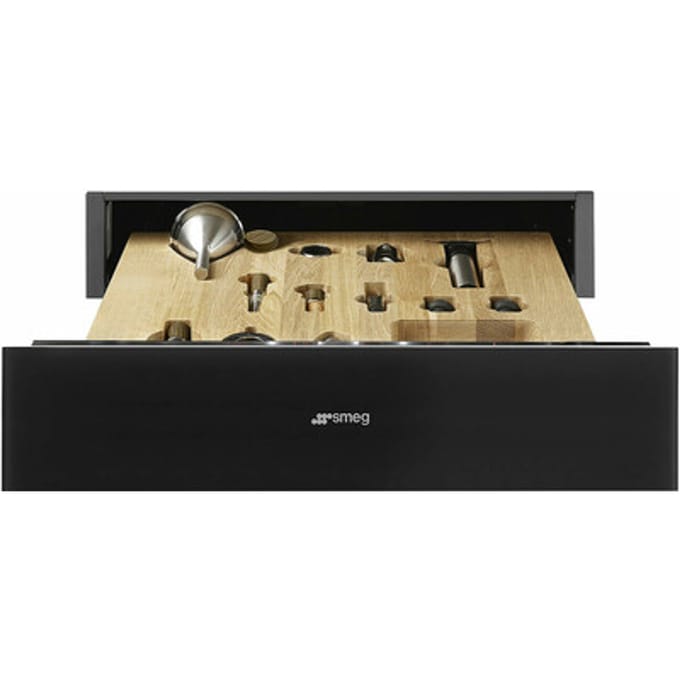 SMEG Sommelier lade Lade Lade, Linea, Sommelier lade, 14 cm, Zwart