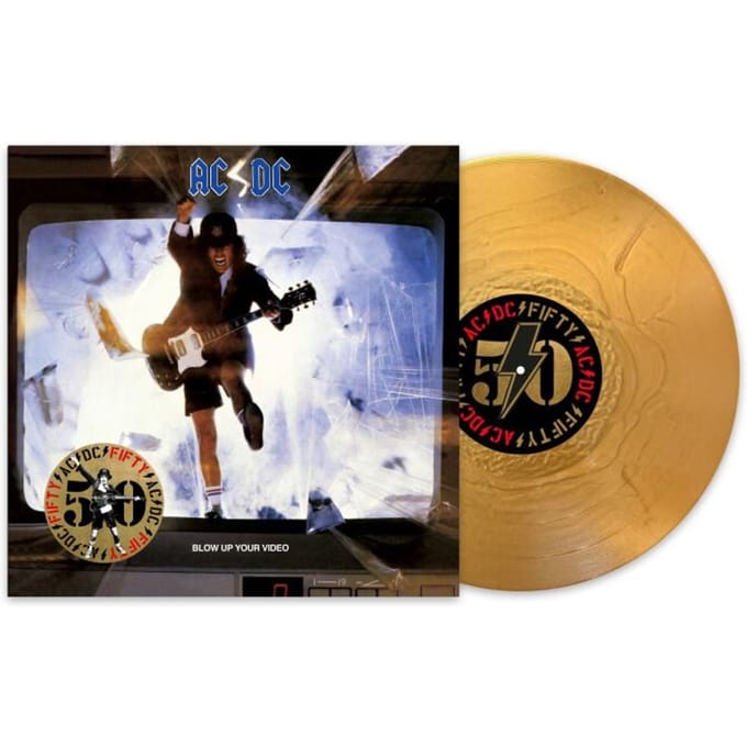 AC/DC - Blow Up Your Video (50th Anniversary Gold Color Vinyl) (LP)