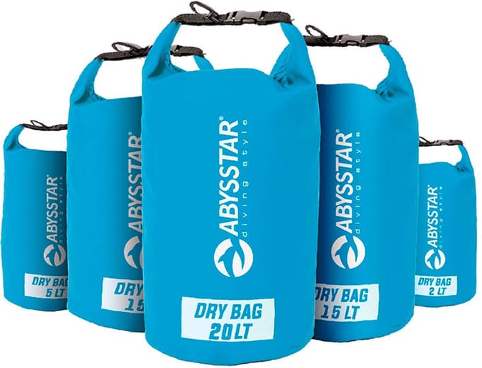 Abysstar Droge Zak 5l Blauw