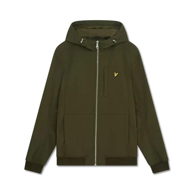 Lyle & Scott - Heren Outdoorjas Softshell Jacket - Groen - Maat M