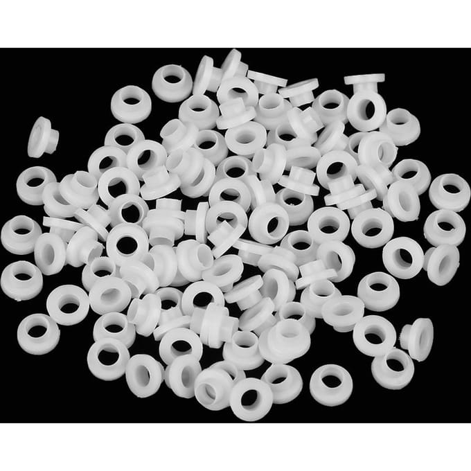 100 stuks Transistor Onderlegring Geïsoleerde Plastic Afstandshouder Bus Onderlegringen (TW 6)