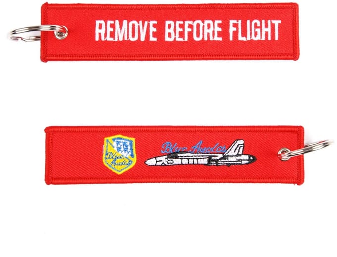 Sleutelhanger RBF + Blue Angels #54