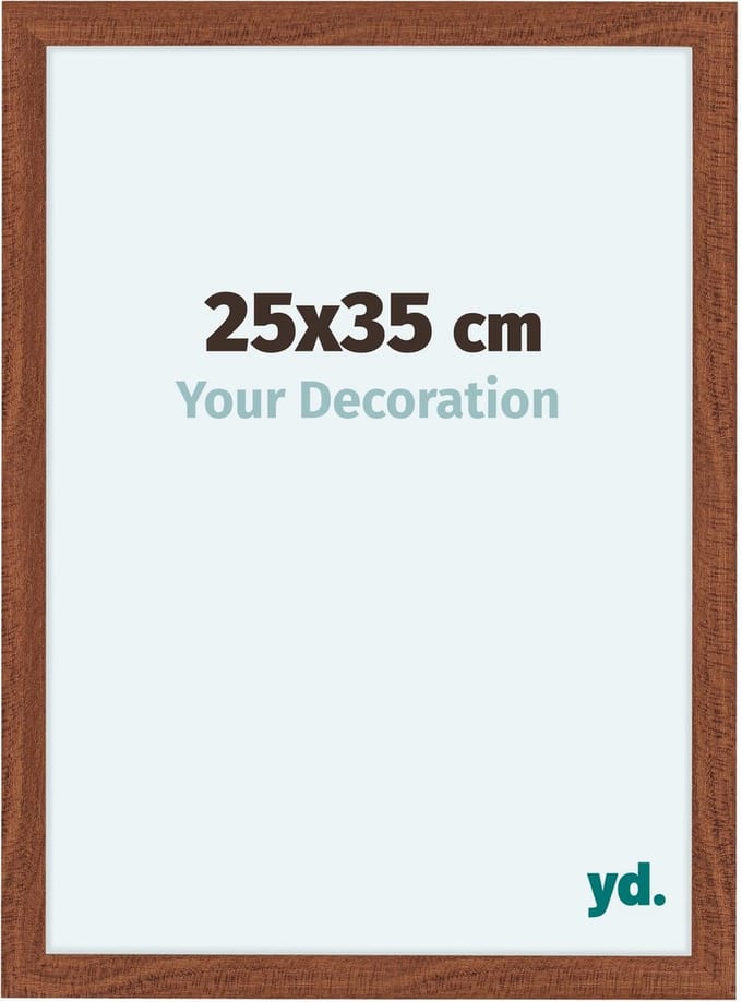 Your Decoration - Fotolijst 25x35 cm - MDF - Walnoot - Como