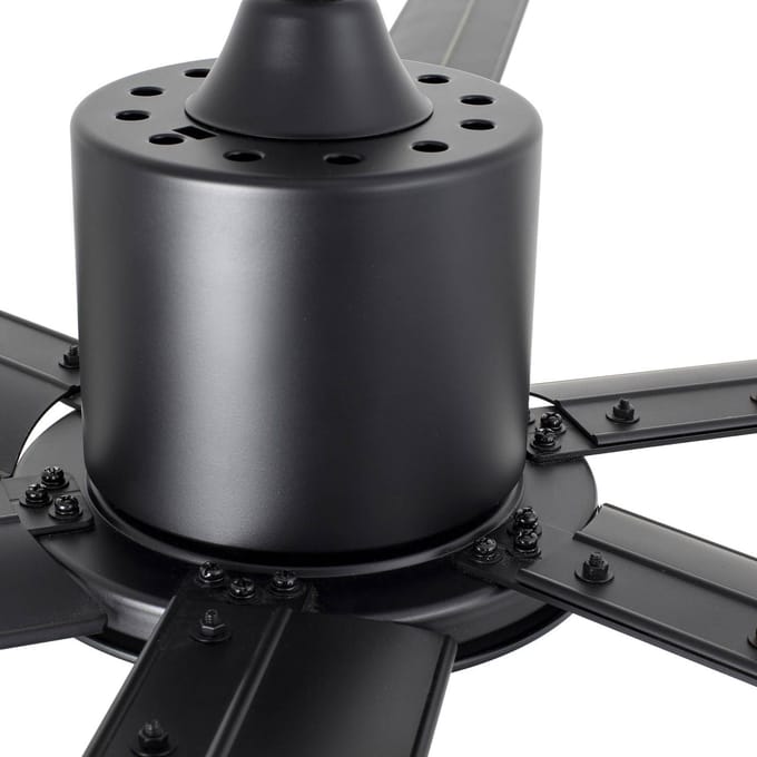 FARO BARCELONA Plafondventilator Andros XL voor grote ruimtes, zwart