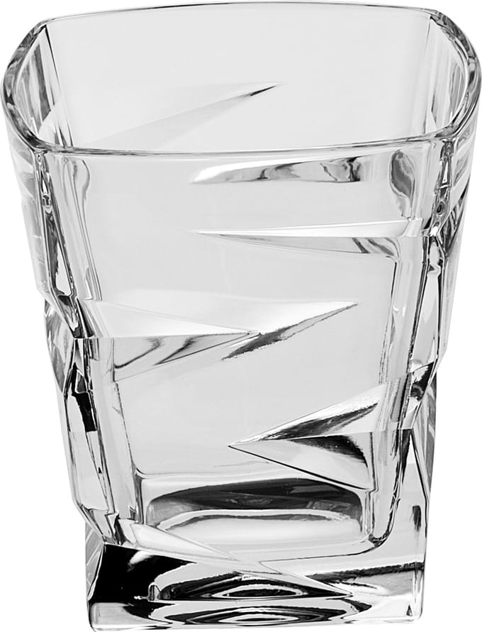 Crystal Bohemia Zig Zag Whiskyglas - Bohemia Kristal - 320ml - 6 Stuks