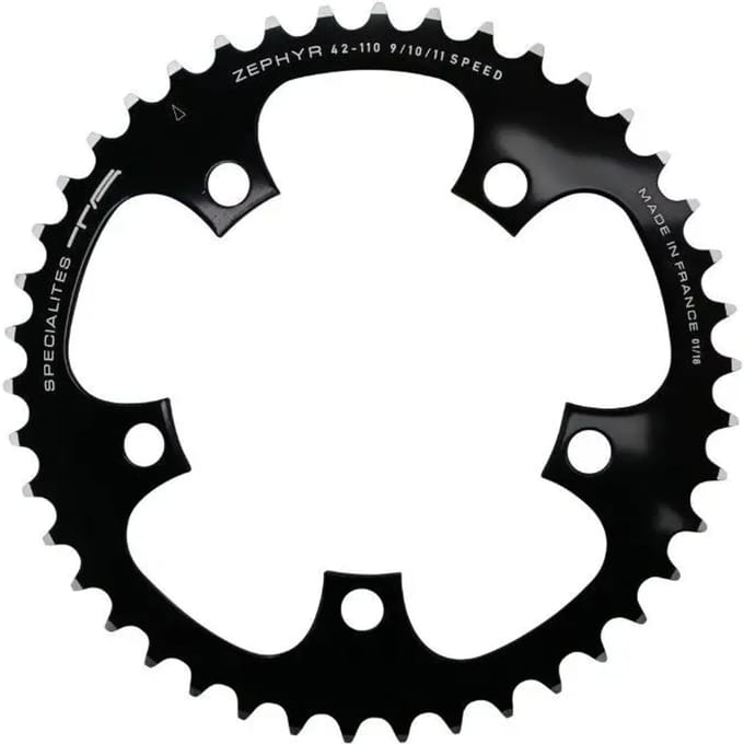 Binnenwegplaat specialiteiten t.a. 5bra zephyr 7075 shimano 9-10v.