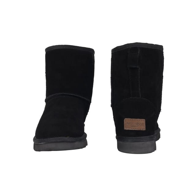 Warmbat Kangaroo - dames laars - Zwart - maat 37 (EU) 4 (UK)