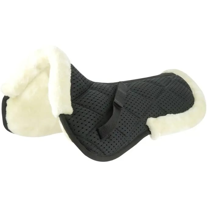 Equithème Zadelonderlegger Equithème Pro Air Zwart