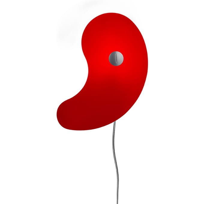Foscarini - Bit 1 Wandlamp - rood