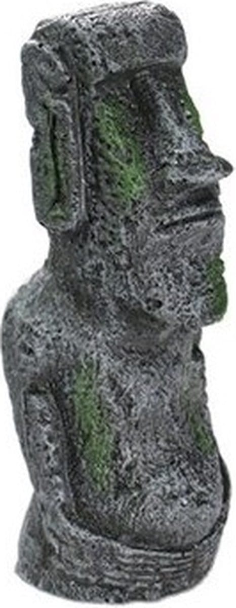 Aquarium Decoratie – Paaseiland Standbeeld – 17.5*7.5 cm