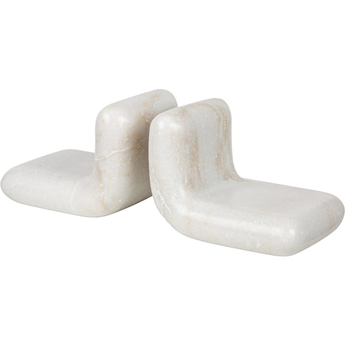 Tom Dixon - Stone boekensteunen set - wit