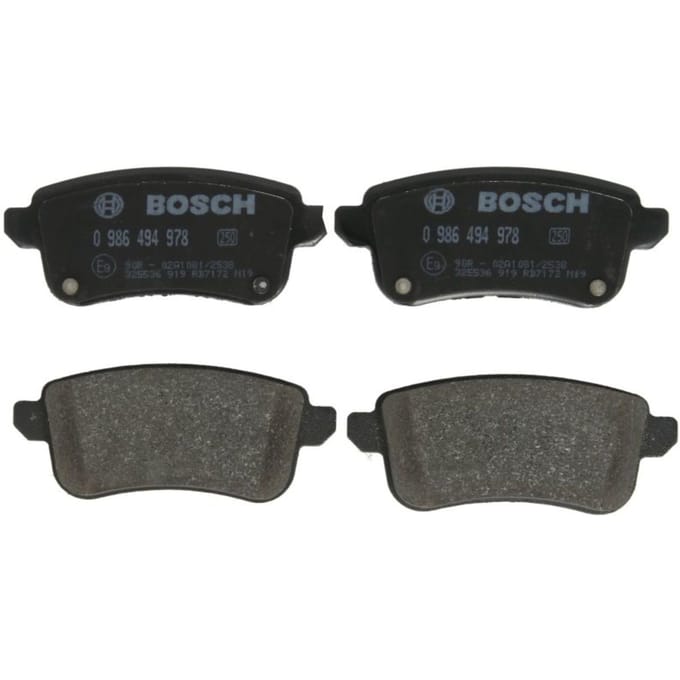 Remblokset BOSCH 0 986 494 978, achter