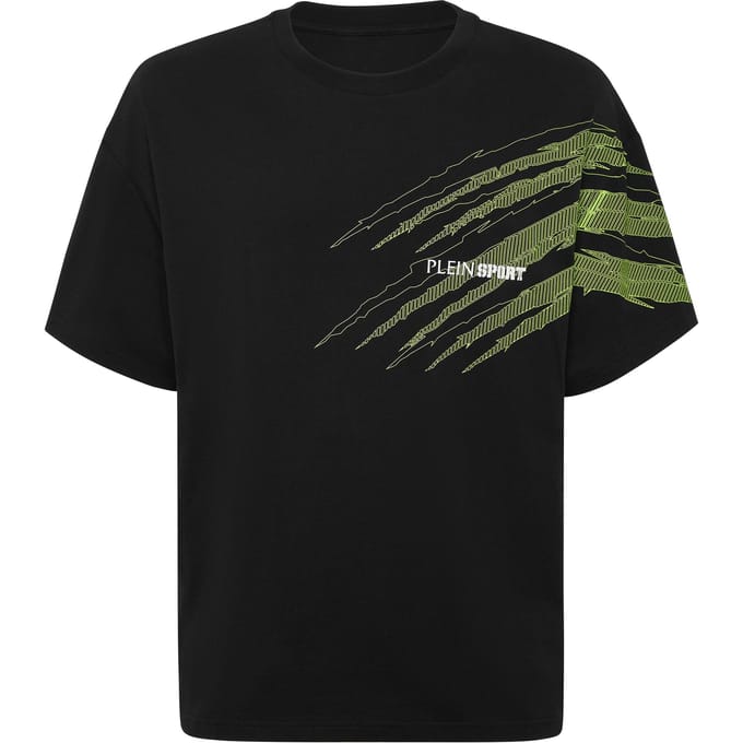 T-Shirt Ronde Hals Ss Scratch