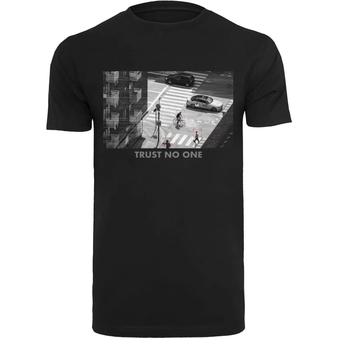 Mister Tee - Trust no one Heren Tshirt - S - Zwart