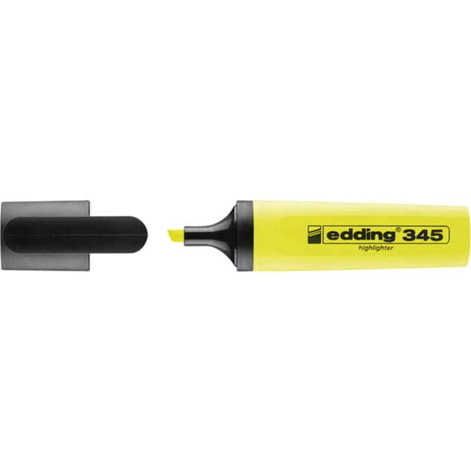 Markeerstift edding 345 2-5mm geel