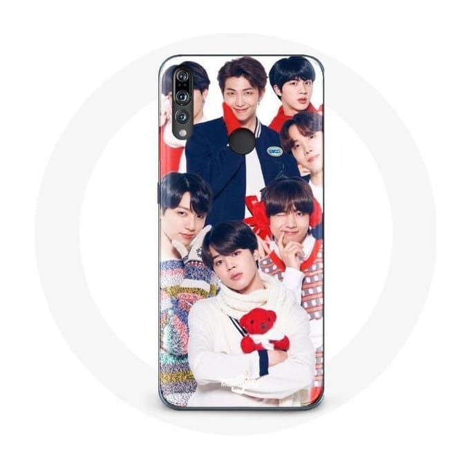 Coque pour Huawei P30 Lite BTS Affiche Memebers Cadeau de Noël 2023