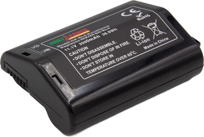 ChiliPower EN-EL4 accu voor Nikon - Excellence - 3500mAh