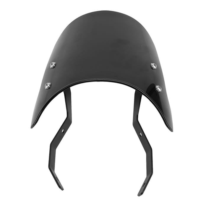 Motorfiets Windscherm Verbeterde Aerodynamica Beschermend Stijlvolle Look Windafwijzer Windscherm voor gray