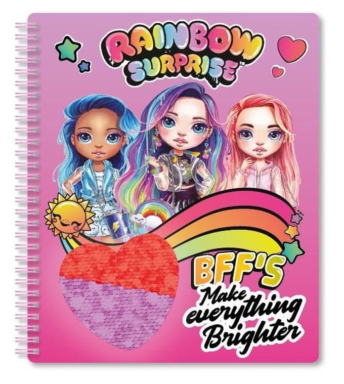 Poopsie Notitieboek Rainbow Surprise Bff's Junior A5 Papier Roze