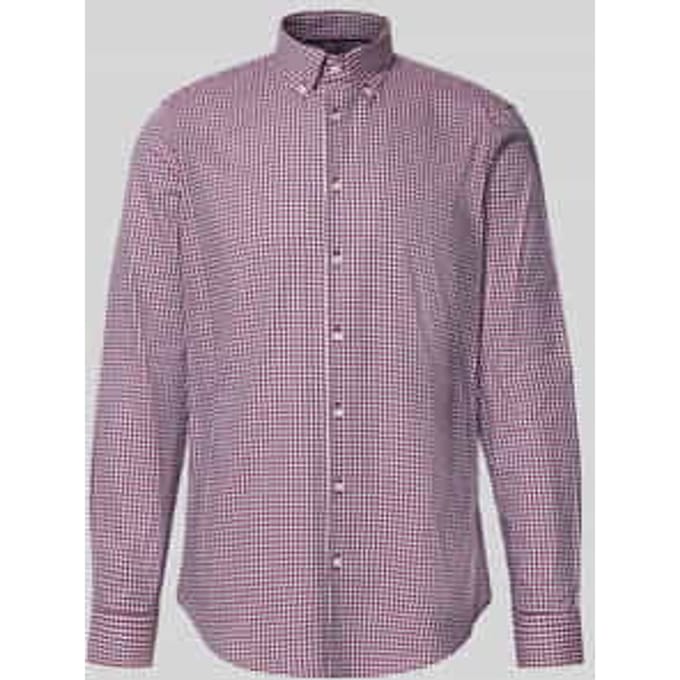 Slim fit vrijetijdsoverhemd met button-downkraag