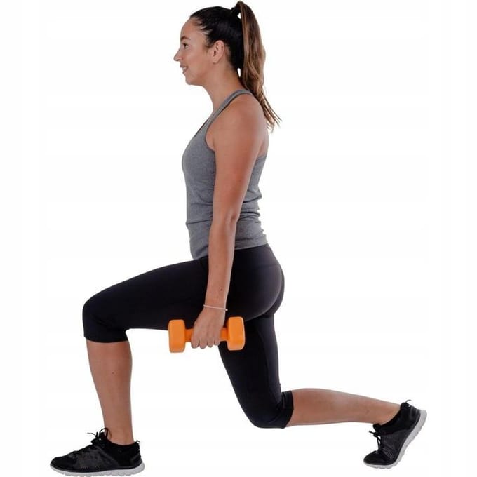 Pure2Improve - Dumbbell set 2x4kg - Gewichten met neopreen coating.