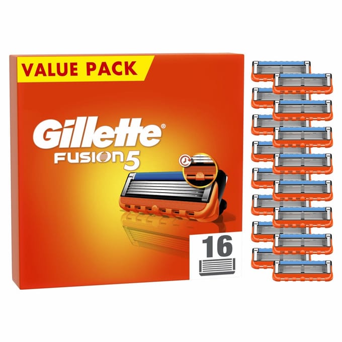Gillette Scheermesjes Fusion 5 - 16 stuks
