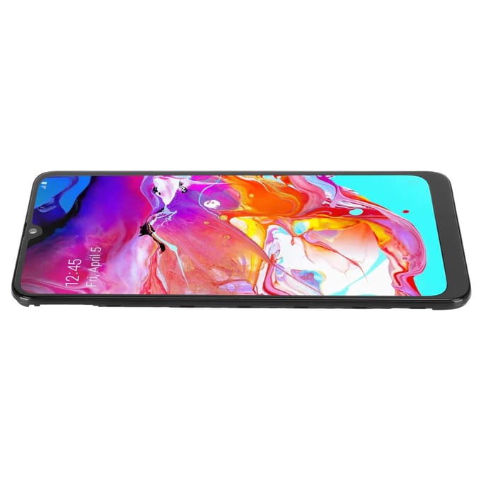 LCD-scherm met frame voor Samsung Galaxy A70 A705 6,7 inch touchscreen-montage pink