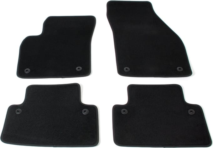 Automatten voor Volvo V50 (2004-2012) - 4-delig - Velours