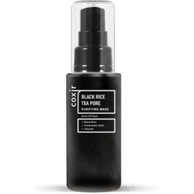 coxir - Black Rice TXA Pore Purifying Mask - Gezichtsmasker