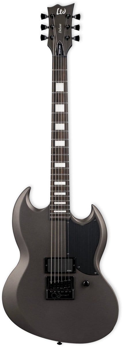 ESP LTD VIPER-1001 EverTune Charcoal Metallic Satin elektrische gitaar