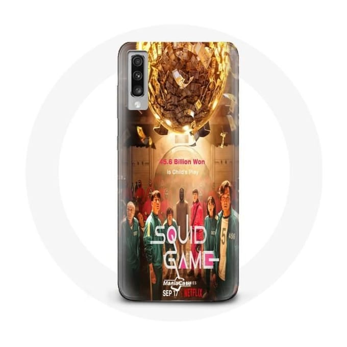 Coque pour Samsung Galaxy A50 Squid Game Série joueurs