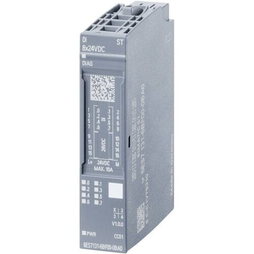 Siemens 6ES7131-6BF00-0CA0 6ES71316BF000CA0 PLC-ingangsmodule 30 V, 24 V/DC