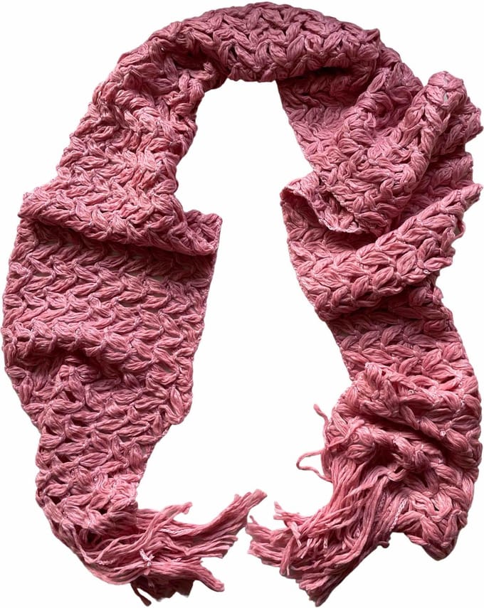 Premium Kwaliteit Dames Sjaal / Wintersjaal / Warme Kabel sjaal - Roze