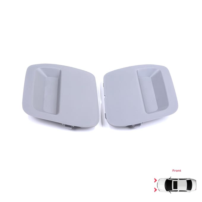 BSP1196 Voorbumper Sleepoog Haak Afdekkap Set Grijs voor Renault Dacia Duster MK2 HM 2017-2023 511802392R