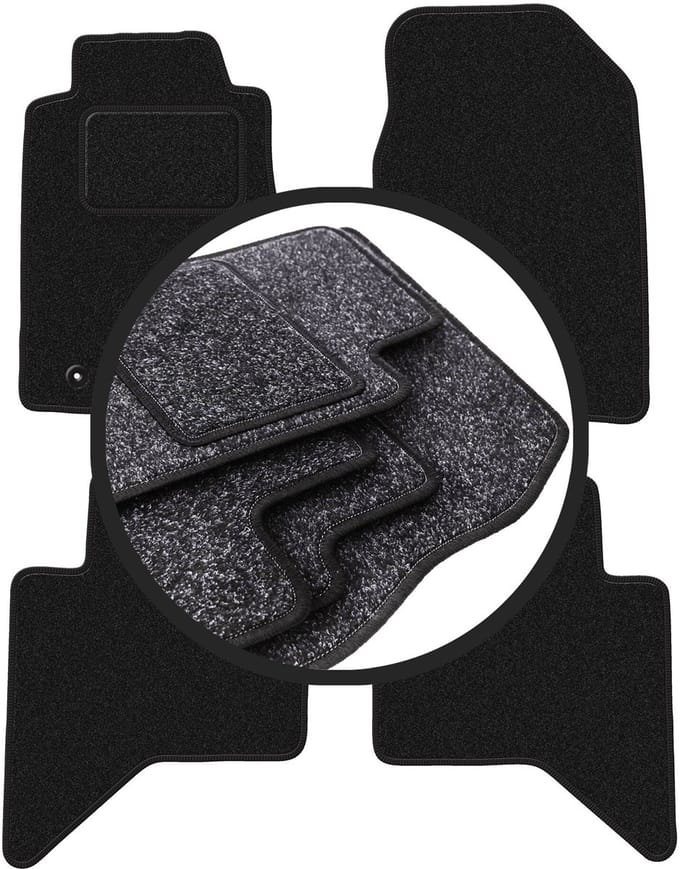 ANTHRA automatten voor: Isuzu D-MAX II pick-up (2011-)