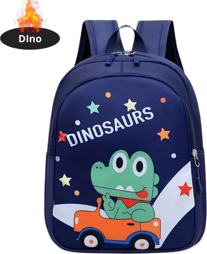 Nivard Kinder Rugzak - Jongen - Meisje - Schooltas - Backpack - Dino