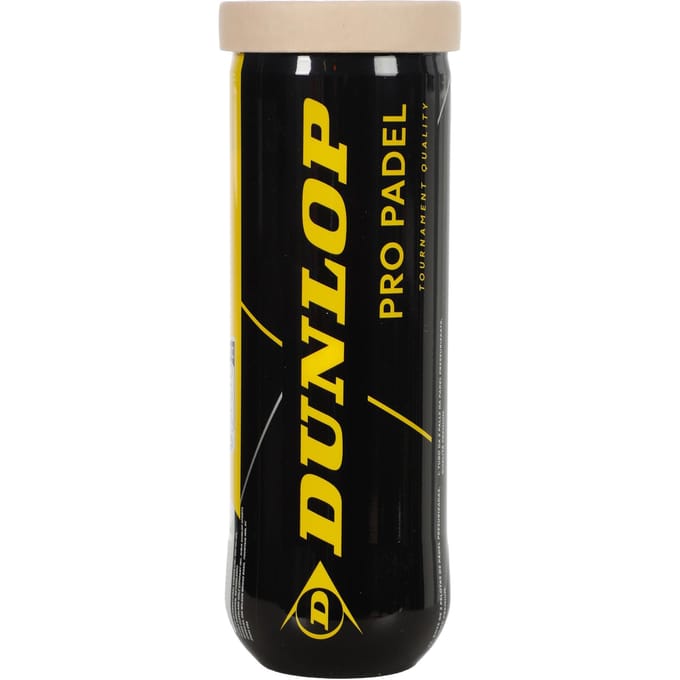 Dunlop- PRO PADEL 3PET - Unisex -Padelballen - Geel