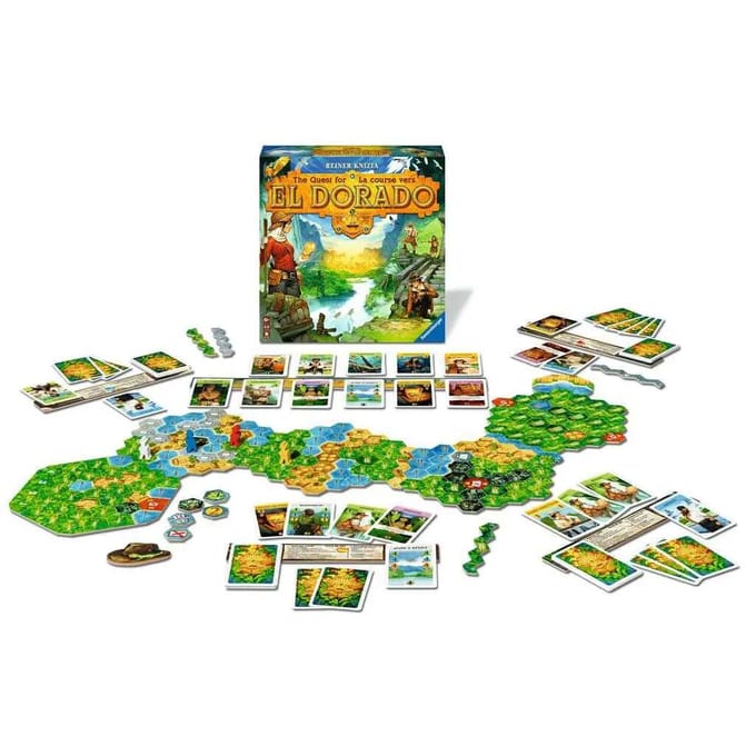 Bordspellen - de race naar el dorado - nieuwe editie (en,f) Ravensburger
