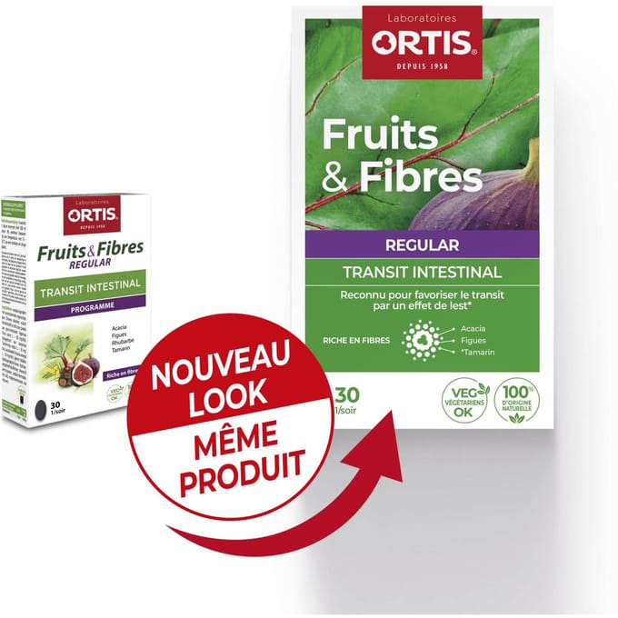 Ortis® Vruchten & Vezels Regular 30 Tabletten