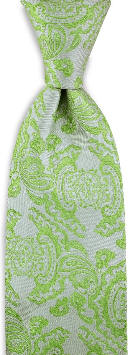 We Love Ties - Stropdassen - Stropdas Barok - grijs / groen