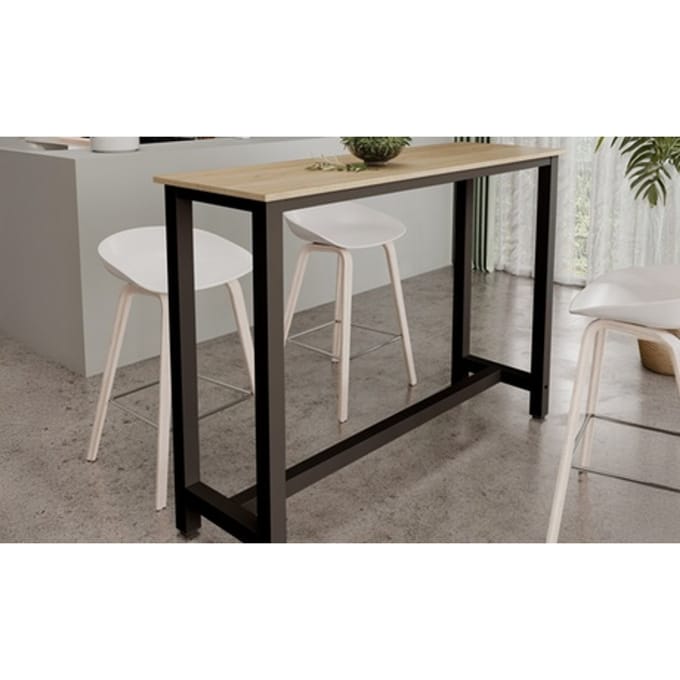Hoge bartafel: 100 / Zwart-sonoma